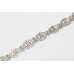 Bracelet Silver Sterling 925 Jewelry Ruby & Blue Sapphire Gem Stone Women C885
